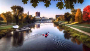 Exploring the Columbus Scioto River by Kayak and Paddleboard
